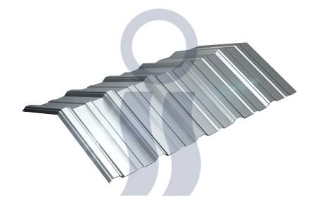 Cumbrera Trapezoidal Cincalum 1.10 Mts Largo
