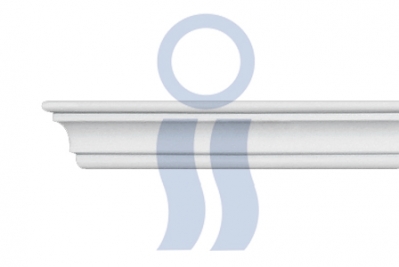 Moldura De Poliestireno 19 Mm X 30 Mm X 12 Mts Cod. De3