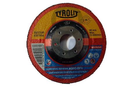 Disco Desbaste Máquina Angular Centro Deprimido