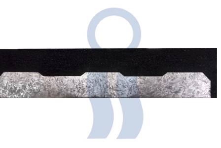 Moldura Poliuretanica Tapa Onda Para Chapa U-45