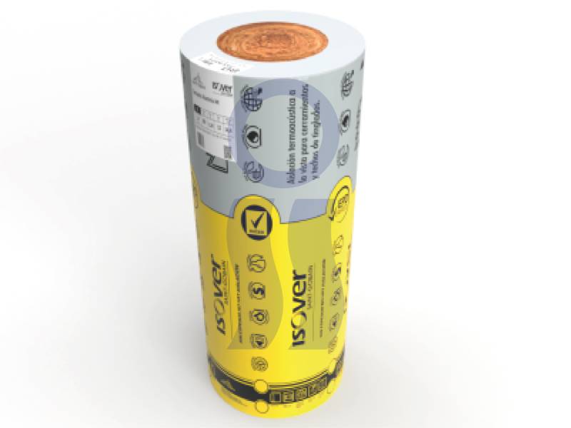 Fieltro Tensado Alu Isover 1.20 X 14 X 50 Mm