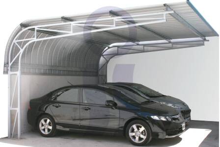 Cubre Cochera Curvin Modelo Cóndor Para Varios Autos