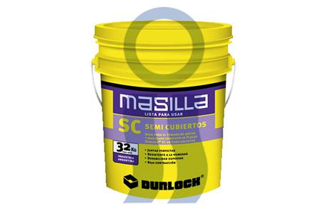 Masilla Durlock Para Semi Cubierto X 18Kg
