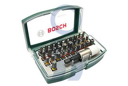 Bosch Set 31 Puntas Con Atornillado Y Boquilla