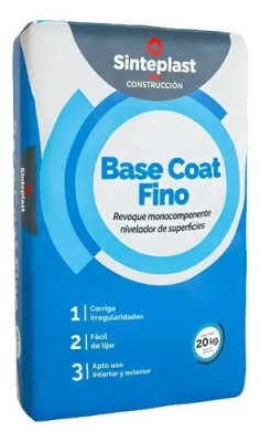 Base Coat Fino Sinteplast 20 Kg
