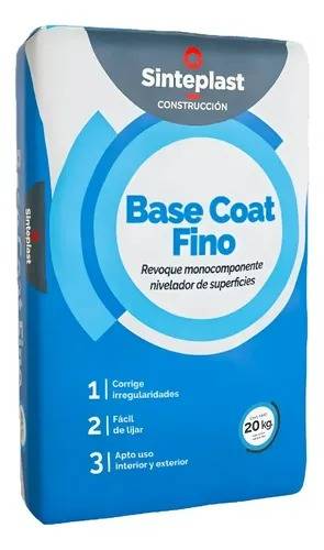 Base Coat Fino Sinteplast 20 Kg