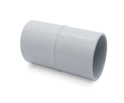 Cupla Dilat Canaleta 1/2 Caña Pvc Blanco