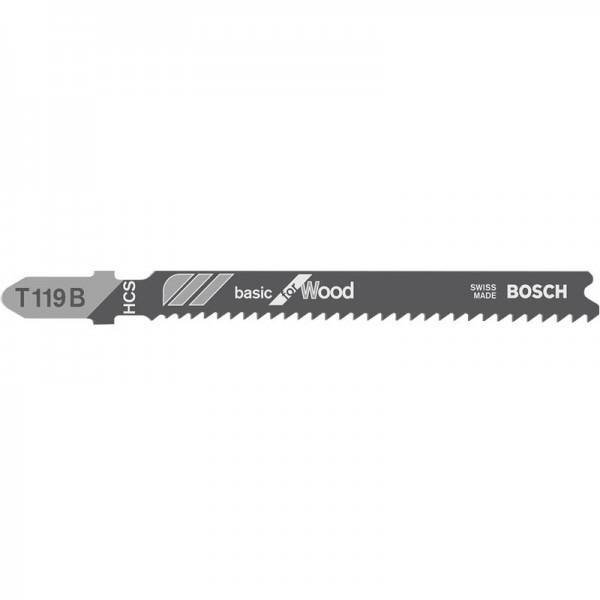 Hoja Caladora T119B Madera Bosch