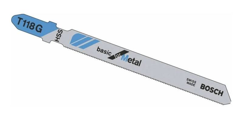 Hoja Caladora T118G Metal Bosch