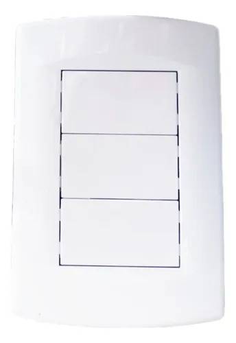 Sica Tapa Life 3 Modulos Blanco Puro