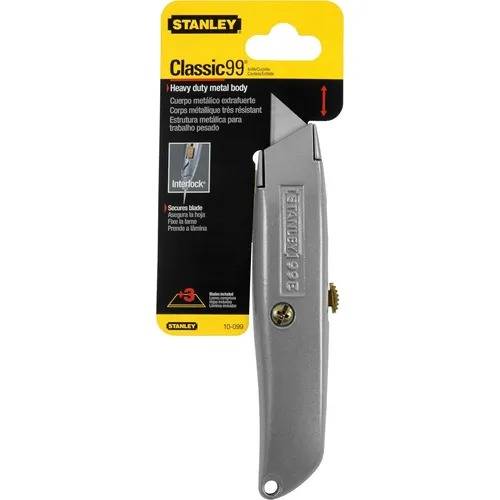Stanley Cutter Retractil Metal C/3 Hojas