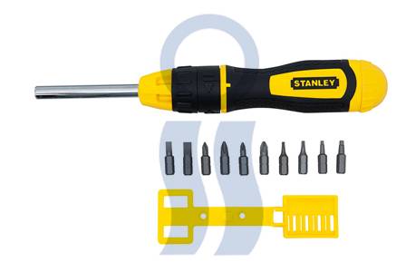 Stanley Set Destornillador Crique +10 Piezas