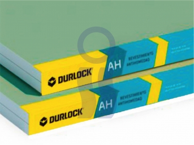Combo 3 placas Durlock antihumedad + 1 masilla antihumedad 13 kilos 