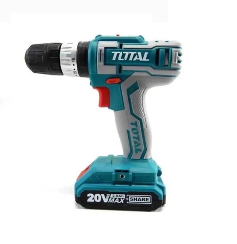 Taladro Industrial Total A Bateria 20 V  Tdli20024-4
